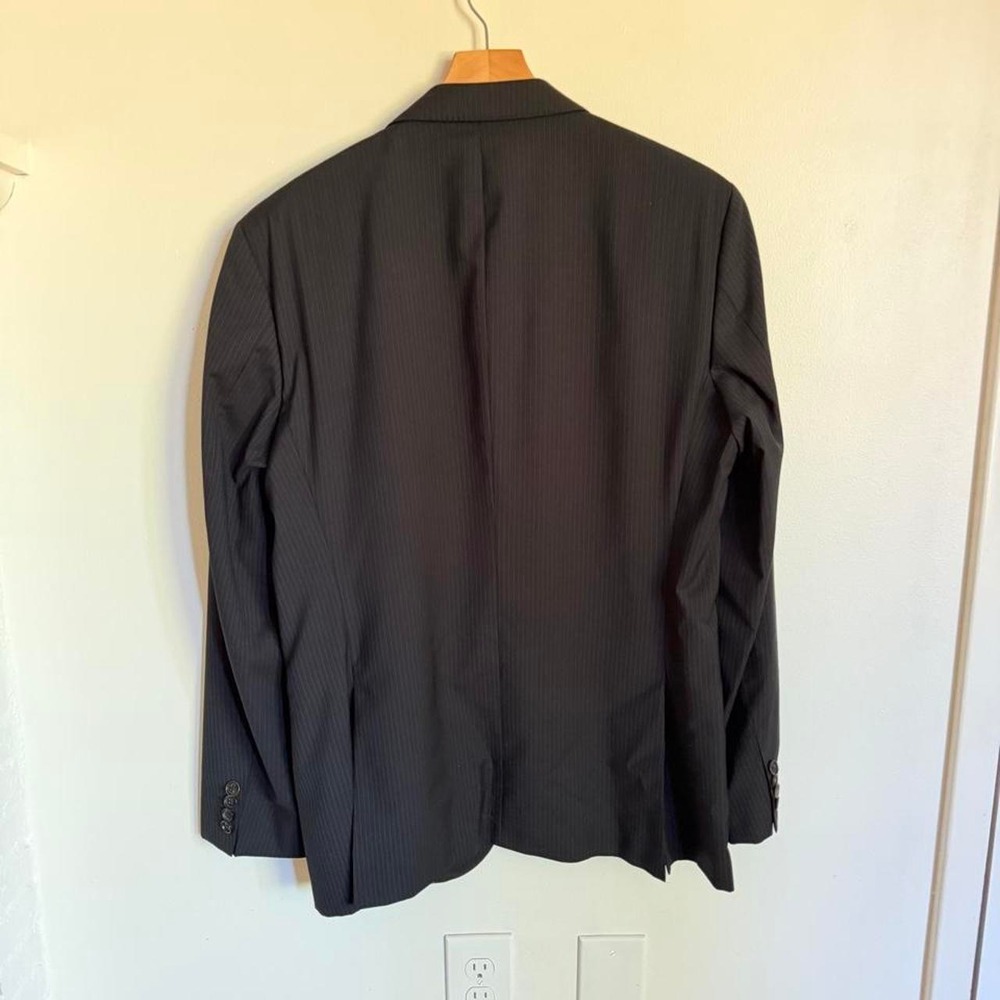 Hugo Boss mens pinstriped preppy blazer - Picture 6 of 6
